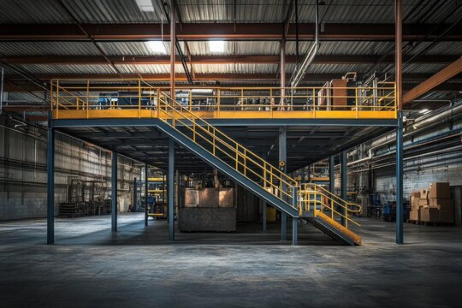 Manufacturing of Mezzanine and Fencing